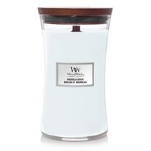 WoodWick Scented Candle Large Magnolia Birch - 18 cm / ø 10 cm