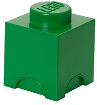 LEGO® Storage Box Green 12.5 x 12.5 x 18 cm