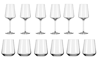 Ritzenhoff 12-Piece White Wine Glasses Set Julie