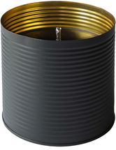 Living by Heart Outdoor Candle in Tin - ø 15 cm - Black