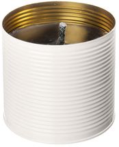 Living by Heart Outdoor Candle in Tin - ø 15 cm - White