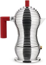 Alessi Percolator Pulcina - MDL02/1 R - Red - 1 cup - by Michele De Lucchi
