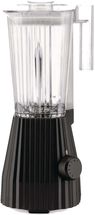 Alessi Blender Plissé - 5 Speeds + Turbo Settings - Black - Michele de Lucchi - 1.5 Liter - MDL09 B