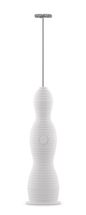 Alessi Milk Frother Pulcina - rechargeable - MDL11 W - White - by Michele De Lucchi