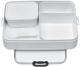Mepal Lunch Box with Bento Box Large White