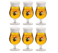 La Chouffe Beer Glasses 330 ml - 6 Pieces
