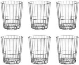 Bormioli Rocco Cocktail Glasses / Whiskey Glasses / Water Glasses Oxford - 310 ml - 6 Pieces