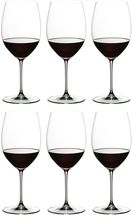 Riedel Red Wine Glasses Veritas - Cabernet / Merlot - 6 Pieces