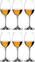 Riedel White Wine Glasses Vinum - Sauvignon Blanc / Dessert Wine - 6 Pieces