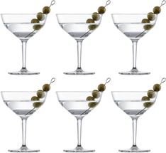 Schott Zwiesel Basic Bar Selection Martini Glass Contemporary 225 ml - 6 Pieces