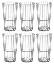 Bormioli Highball Glass / Long Drink Glass Oxford - 395 ml - Set of 6