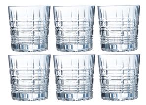 Arcoroc Whiskey Glasses Brixton 300 ml - Set of 6