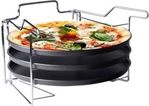 CasaLupo Pizza Tray with 3 Baking Trays ⌀32 cm