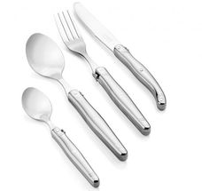 Laguiole Style de Vie 24-Piece Cutlery Set Couvert Stainless Steel 