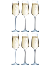 Chef &amp; Sommelier Champagne Glasses Sublym Flute 210 ml - 6 Pieces