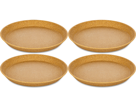 Koziol Breakfast Plates Connect Brown ø 21 cm - 4 Pieces