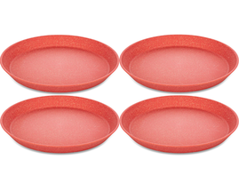 Koziol Breakfast Plates Connect Pink ø 21 cm - 4 Pieces