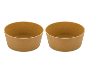 Koziol Small Bowls Connect Brown ø 12 cm / 400 ml - 2 Pieces