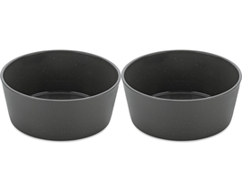 Koziol Bowls Connect Grey ø 16 cm / 890 ml - 2 Pieces