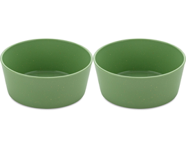 Koziol Bowls Connect Green ø 16 cm / 890 ml - 2 Pieces