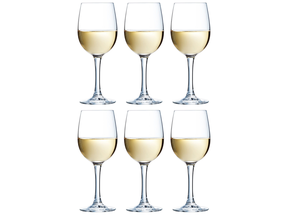Chef &amp; Sommelier White Wine Glasses Cabernet Tulip 190 ml - 6 Pieces