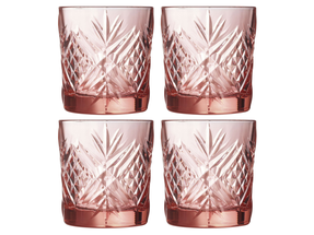Luminarc Water Glasses Salzburg Pink 300 ml - 4 Pieces