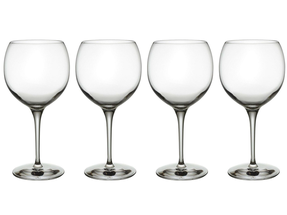 Alessi Red Wine Glass Mami - SG119/0S4 - 200 ml - 4 Pieces - by Stefano Giovannoni