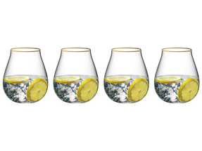 Riedel Gin Glass Set Gold Set of 4