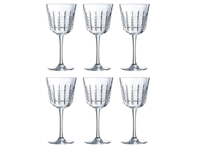 Cristal d'Arques Red Wine Glasses Rendez-Vous 350 ml - 6 Pieces