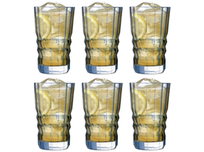 Cristal d'Arques Water Glasses Architecte 280 ml - 6 Pieces