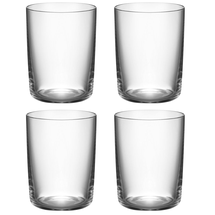 Alessi White Wine Glass Glass Family - AJM29/1 - 250 ml - Set of 4 by Jasper Morrison