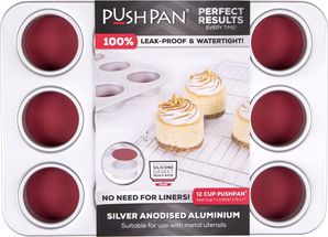Wham PushPan Muffin tin - 12 Pieces