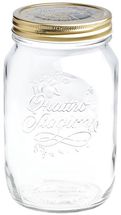 Bormioli Mason Jar Quattro Stagioni - ø 11 cm / 1 Liter