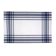 KOOK Tea Towel Stripe Blue 60 x 60 cm