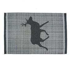 KOOK Tea Towel Deer Grey