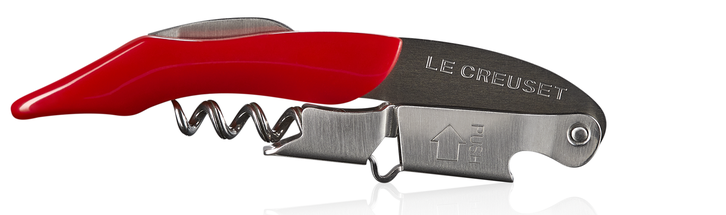 Le Creuset Waiter's Knife 2-Step Cherry Red