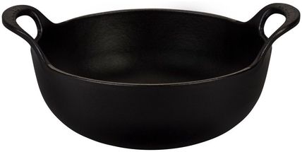 Le Creuset Wok / Balti Dish - Satin Black - ø 24 cm / 2.7 Liter - enamelled non-stick coating