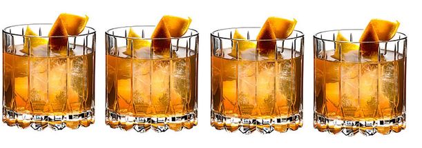 Riedel Rocks Whiskey Glasses - Set of 4