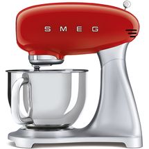 SMEG Stand Mixer Red - 4.8 L - SMF02RDEU