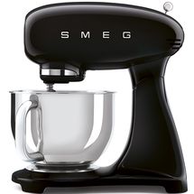 SMEG Stand Mixer - 800 W - Black - 4.8 Liter - SMF03BLEU