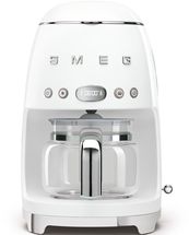 SMEG Filter Coffee Machine - 1050 W - White - 1.4 L - DCF02W