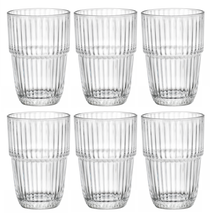 Bormioli Highball Glass / Long Drink Glass Barshine - 380 ml - Set of 6