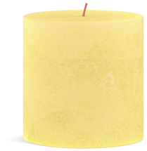 
Bolsius Pillar Candle Rustic Sunny Yellow - 10 cm / ø 10 cm