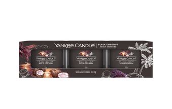 Yankee Candle Gift Set Black Coconut - 3 Pieces