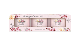 Yankee Candle Gift Set Pink Cherry &amp; Vanilla - 3 Pieces