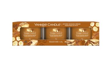 Yankee Candle Gift Set Spiced Banana Bread - 3 Pieces