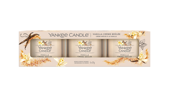Yankee Candle Gift Set Vanilla CrÃ¨me Brulee - 3 Piece