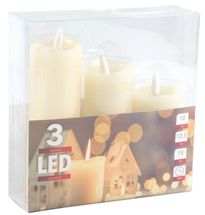 Candles 3 Sizes - 3 Pieces