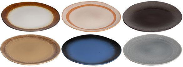 Studio Tavola Dinner Plate Earth Ø 27 cm - Set of 6