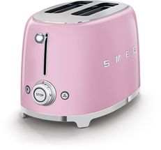 SMEG Toaster 2 slice - Pink - TSF01PKEU